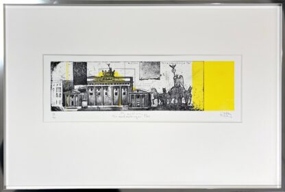 Stefan Becker Berlin Brandenburgr Tor gerahmt