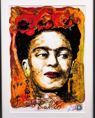 Thomas Jankowski Frida Kahlo gerahmt