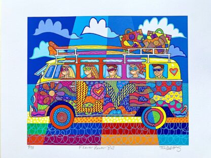 Tim Davies Flower Power Bus