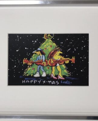 Udo Lindenberg Happy X-Mas (gerahmt)
