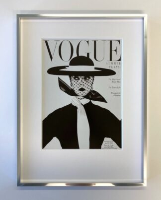 Vogue Titelblatt Black and White Idea