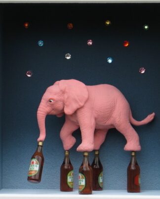 Volker Kühn Pink Elephant