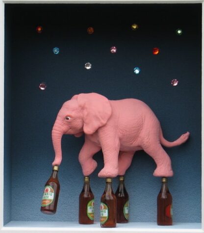 Volker Kühn Pink Elephant
