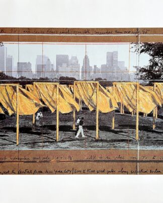 Christo The Gates II handsigniert