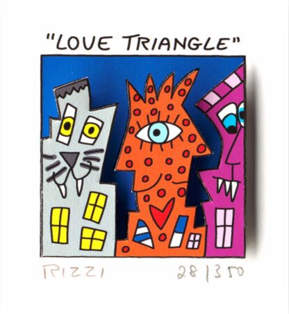 James Rizzi Love Triangle