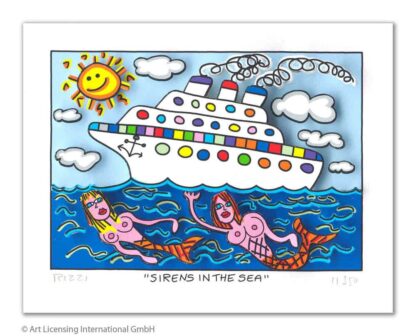 James Rizzi Sirens in the sea