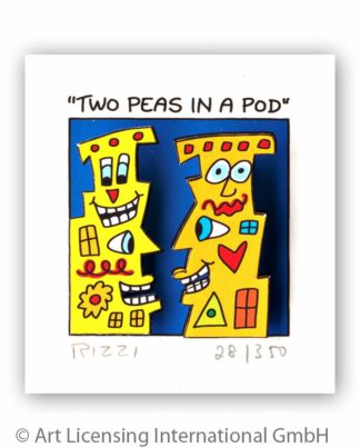 James Rizzi Two peas in a pod