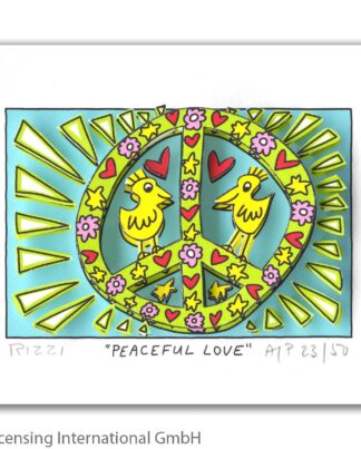 James Rizzi Peaceful Love