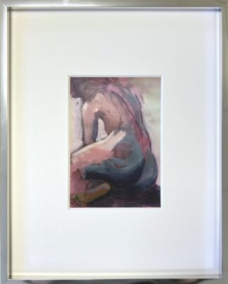Lea Meinecke Bild Akt 10 - gerahmter Miniprint