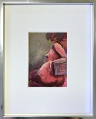 Lea Meinecke Bild Akt 12 - gerahmter Miniprint