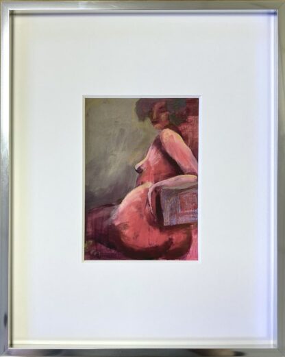 Lea Meinecke Bild Akt 12 - gerahmter Miniprint