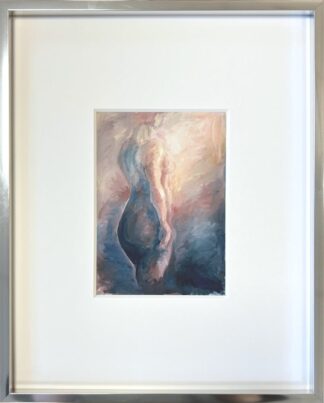 Lea Meinecke Bild Akt 13 - gerahmter Miniprint