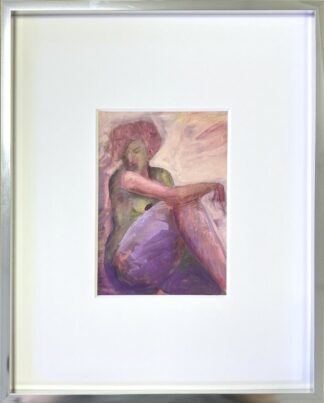 Lea Meinecke Bild Akt 9- gerahmter Miniprint