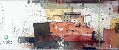 Stefan Becker Hamburg Hafen Unikat klein