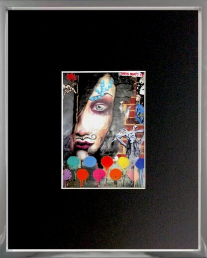 Street Art Queenie Miniprint