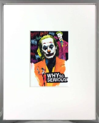 Thomas Jankowski | Joker Why so serious - HAHA (gerahmt)