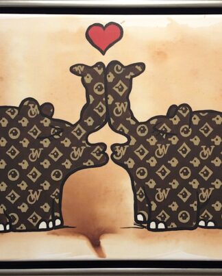 Otto Waalkes Otto Wuitton Love - gerahmt