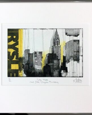Stefan Becker New York East Side Chrysler Building - gerahmt