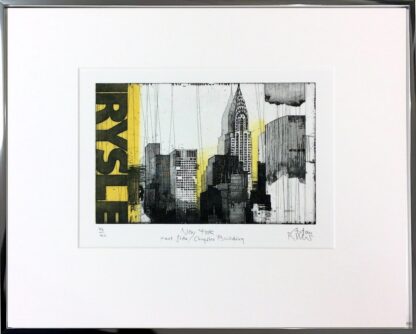Stefan Becker New York East Side Chrysler Building - gerahmt