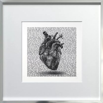 SAXA Herz und Liebe Mini-Grafik