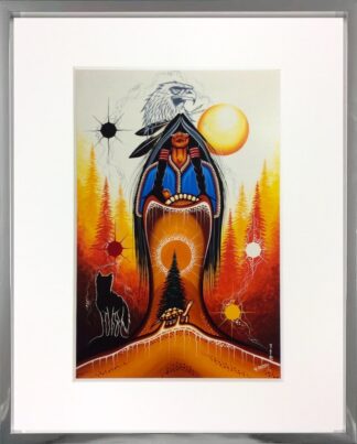 First-Nations-Art-New-Beginnings-Gordon-Fiddler-gerahmt-Galerie-Hunold.jpg