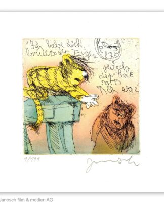 Janosch Ich liebe dich brüllte der Tiger 
