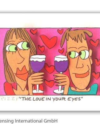 James Rizzi The love in your eyes