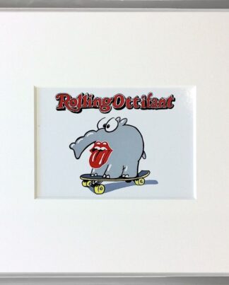 Otto Waalkes Rolling Ottifant Miniprint