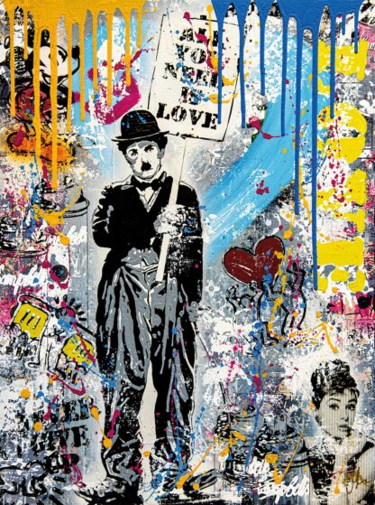 Devin Miles Best Buddy 2023 Edition auf Leinwand Galerie Hunold