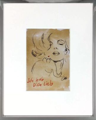 Otto Waalkes Ich hab Dich lieb Miniprint