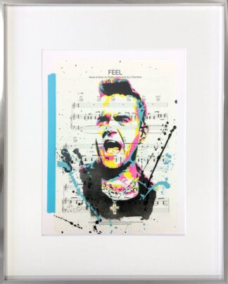 Christian Herzog Robbie Williams Feel gerahmt