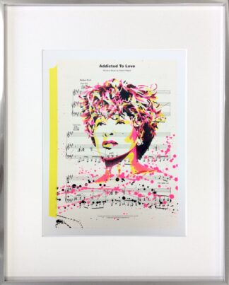 Christian Herzog Tina Turner Addicted to love gerahmt