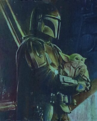 Jane Framer Kunstblock The Mandalorian & Grogu
