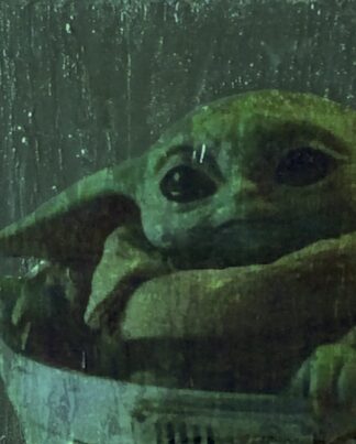 Jane Framer Kunstblock Grogu Baby Yoda