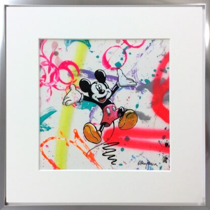 Andrea Ottanjann Hey Mickey Unikat gerahmt