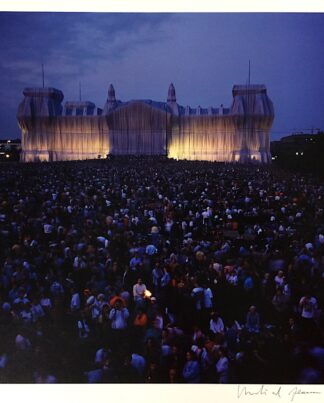 Christo Verhüllter Reichstag Westfassade Portfolio II