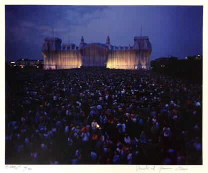 Christo Verhüllter Reichstag Westfassade Portfolio II