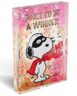 Devin Miles Born to be a Winner - Acrylblock 